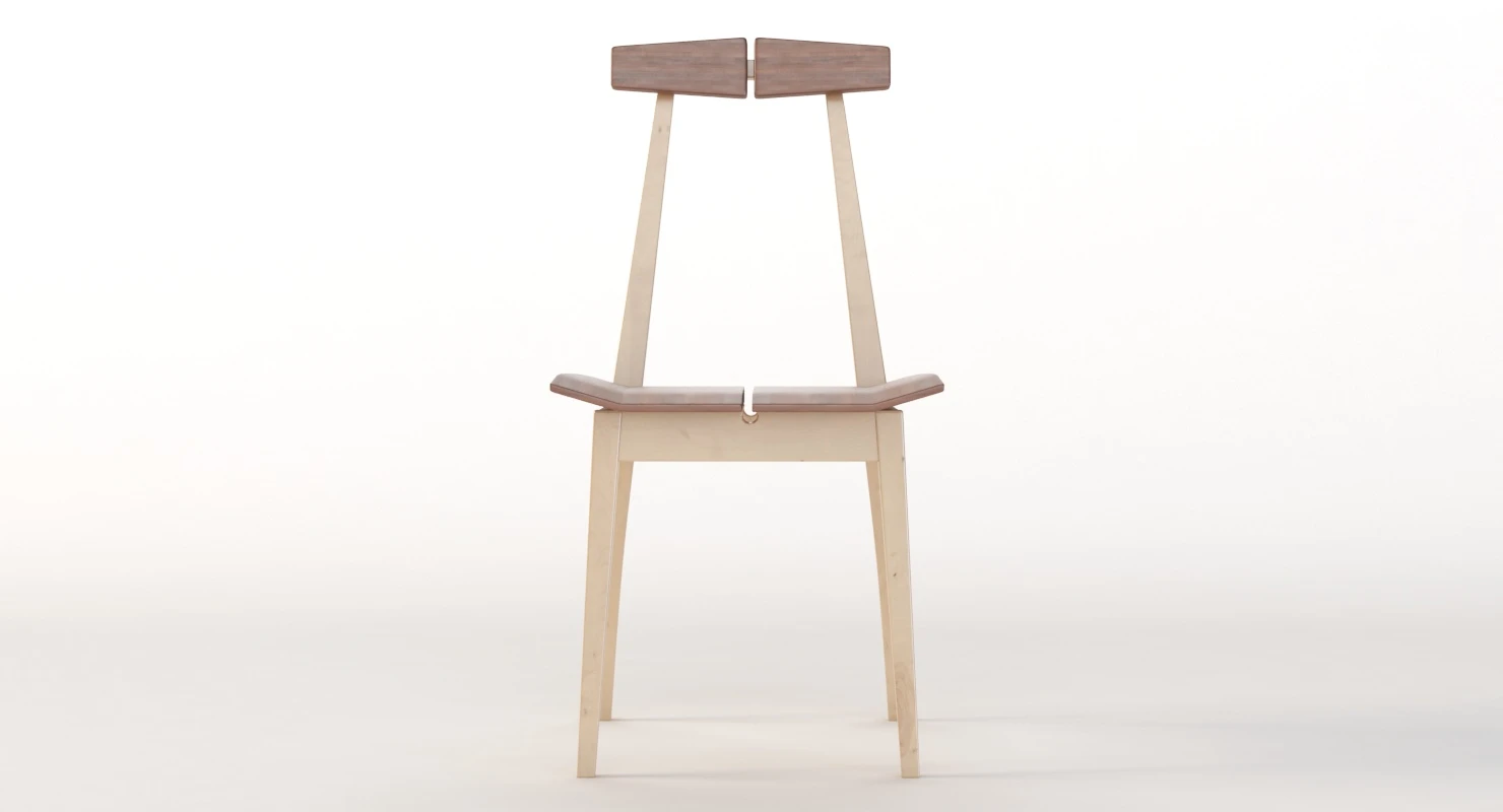Design Bros Marumi Chair By Reiji Yamazaki 3D Model_01